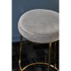 Lexington Tall Grey Velvet Bar Stool