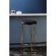 Lexington Tall Black Velvet Bar Stool