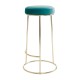 Lexington Tall Green Velvet Bar Stool