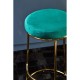 Lexington Tall Green Velvet Bar Stool
