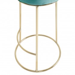 Lexington Tall Green Velvet Bar Stool