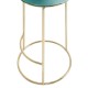 Lexington Tall Green Velvet Bar Stool