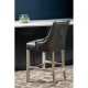Beaumont Tall Grey Faux Leather Bar Chair