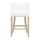 Beaumont Ivory Faux Leather Bar Chair