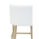Beaumont Ivory Faux Leather Bar Chair