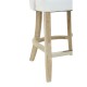 Beaumont Ivory Faux Leather Bar Chair