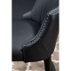 Beaumont Black Faux Leather Bar Chair