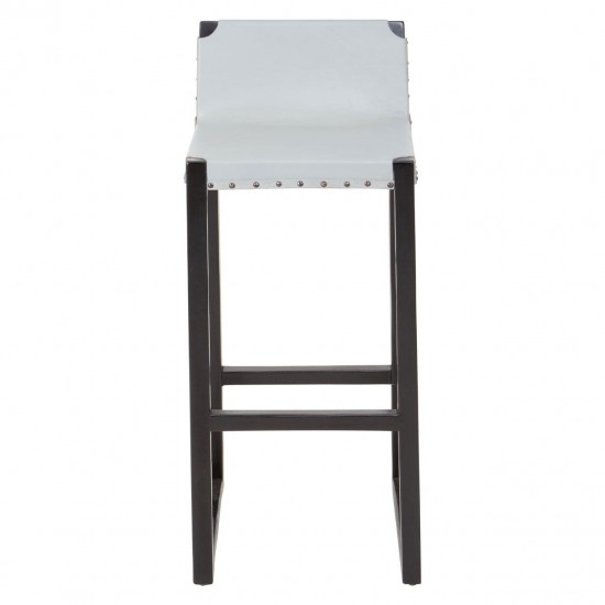 Sigtuna Grey Teak Bar Stool