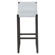 Sigtuna Grey Teak Bar Stool