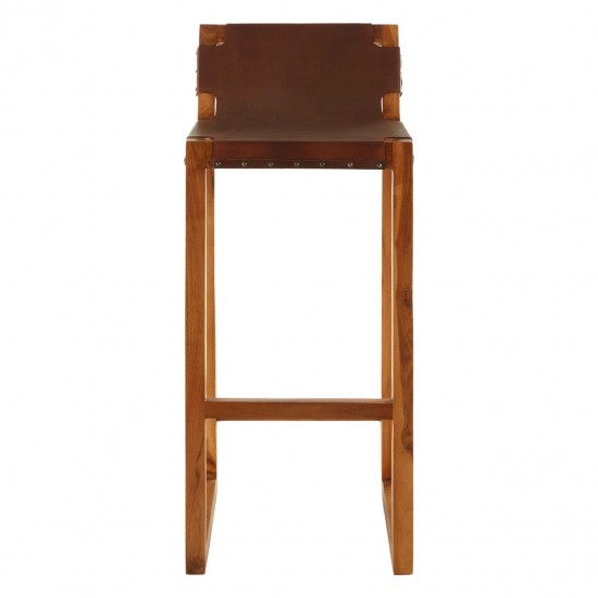 Sigtuna Teak Bar Stool