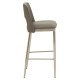 Lexington Grey Leather Bar Chair
