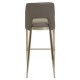Lexington Grey Leather Bar Chair