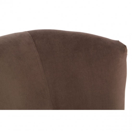 Miami Grey Velvet Accent Chair