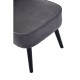 Beaumont Grey Velvet Chair