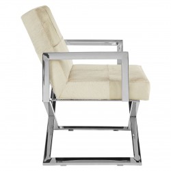 Soho Blond Cow Hide Studio Chair