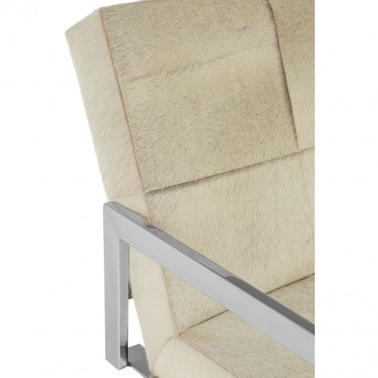 Soho Blond Cow Hide Studio Chair