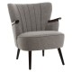 Rogano Grey And Walnut Armchair