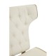 Oslo Winged Back Ivory Accent Chair