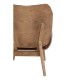 Olso Brown Leather Accent Chair