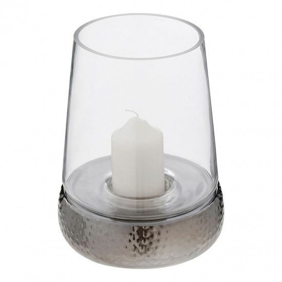 Dimple Small Hurricane Candle Holder 
