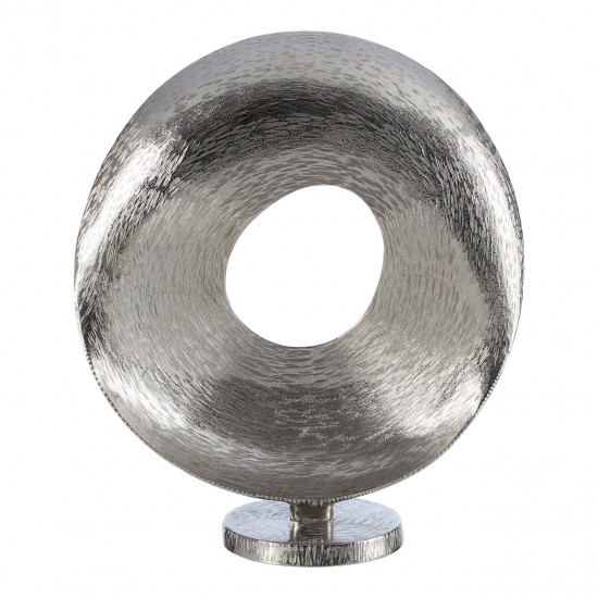 Lexington Halo Nickel Finish Sculpture