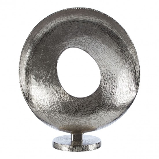 Lexington Halo Nickel Finish Sculpture