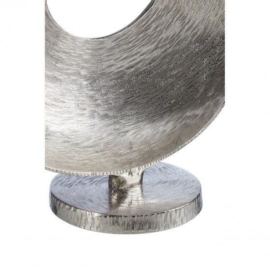 Lexington Halo Nickel Finish Sculpture