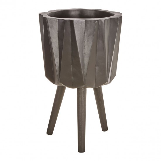 Duffie Large Grey Planter