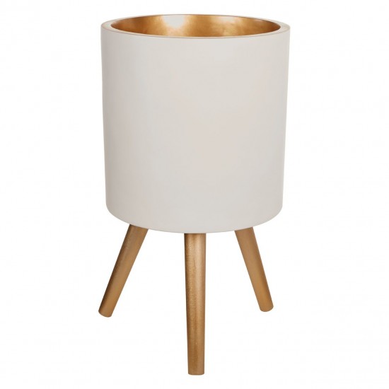 Duffie Large White Planter