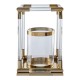 Milan Small Gold Finish Lantern