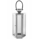Harbor Small Silver Finish Lantern