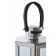 Harbor Small Silver Finish Lantern