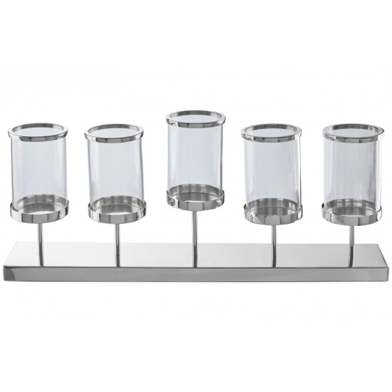Paola Five Light Luxe Candle Holder