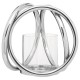 Lexington Small Sphere Chrome Candle Holder
