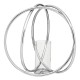 Lexington Large Sphere Chrome Candle Holder