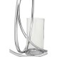Lexington Large Sphere Chrome Candle Holder