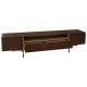Rogano Luxe Deep Walnut Media Cabinet