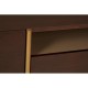 Rogano Luxe Deep Walnut Media Cabinet