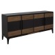 Errigal Dark Oak and Black Sideboard