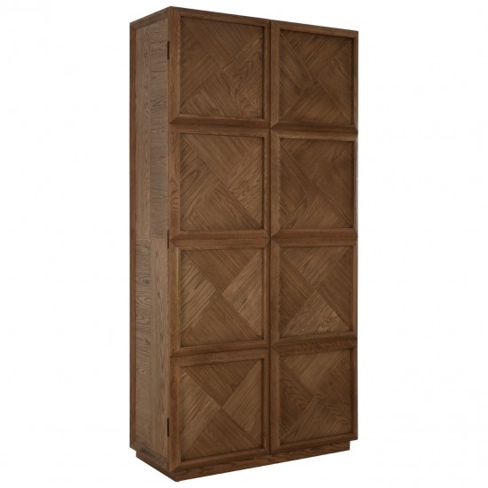 Errigal Dark Oak Tall Cabinet