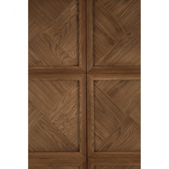 Errigal Dark Oak Tall Cabinet