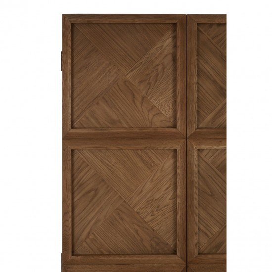 Errigal Dark Oak Tall Cabinet