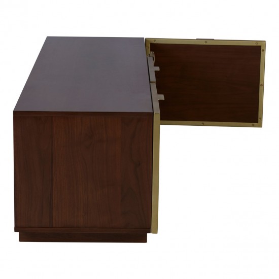 Brompton Shagreen Media Cabinet