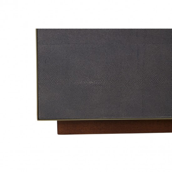 Brompton Shagreen Media Cabinet