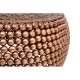 Moura Copper Finish Beaded Coffee Table