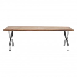 Hoboken Wood And Steel Coffee Table 
