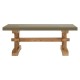 Tuscany Wood And Grey Coffee Table