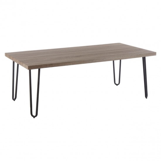 Harlem Wood And Iron Coffee Table 
