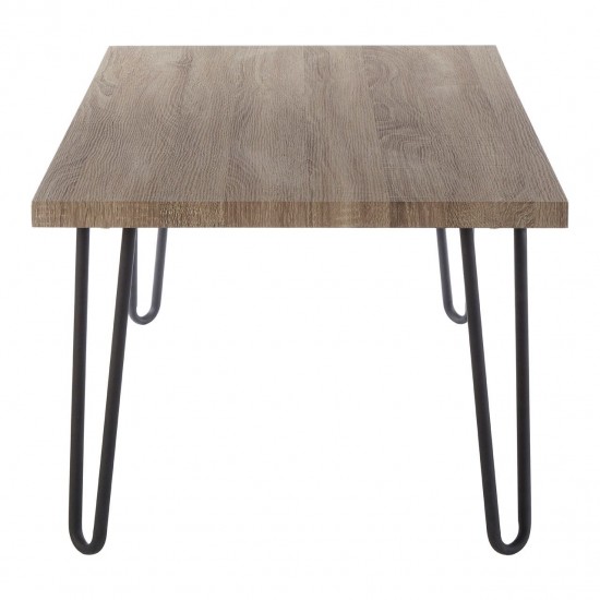 Harlem Wood And Iron Coffee Table 