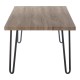 Harlem Wood And Iron Coffee Table 